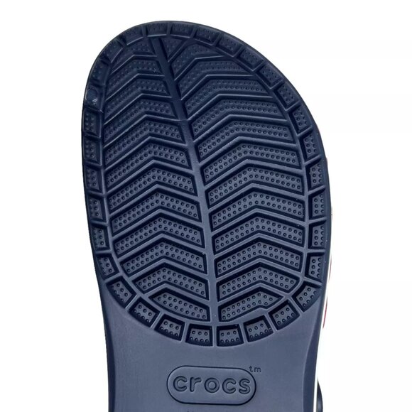 Crocs Bayaband Mens Slip-on Clog Size 10 Navy Blue Water Friendly Lightweight - Picture 14 of 14